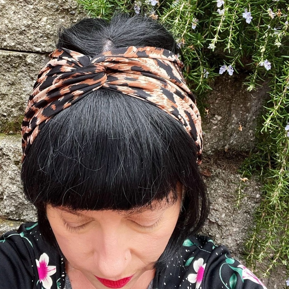 LEOPARD PRINT TURBAN HEADBAND | EVOLVE